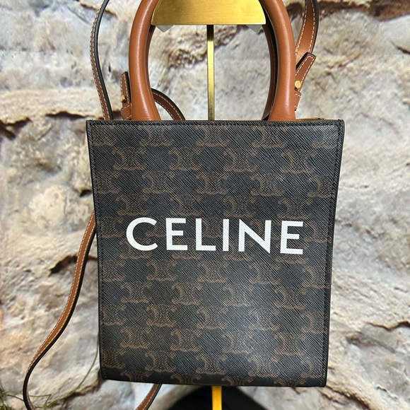 Celine Brown Monogram Mini Bag - Picture 1 of 5